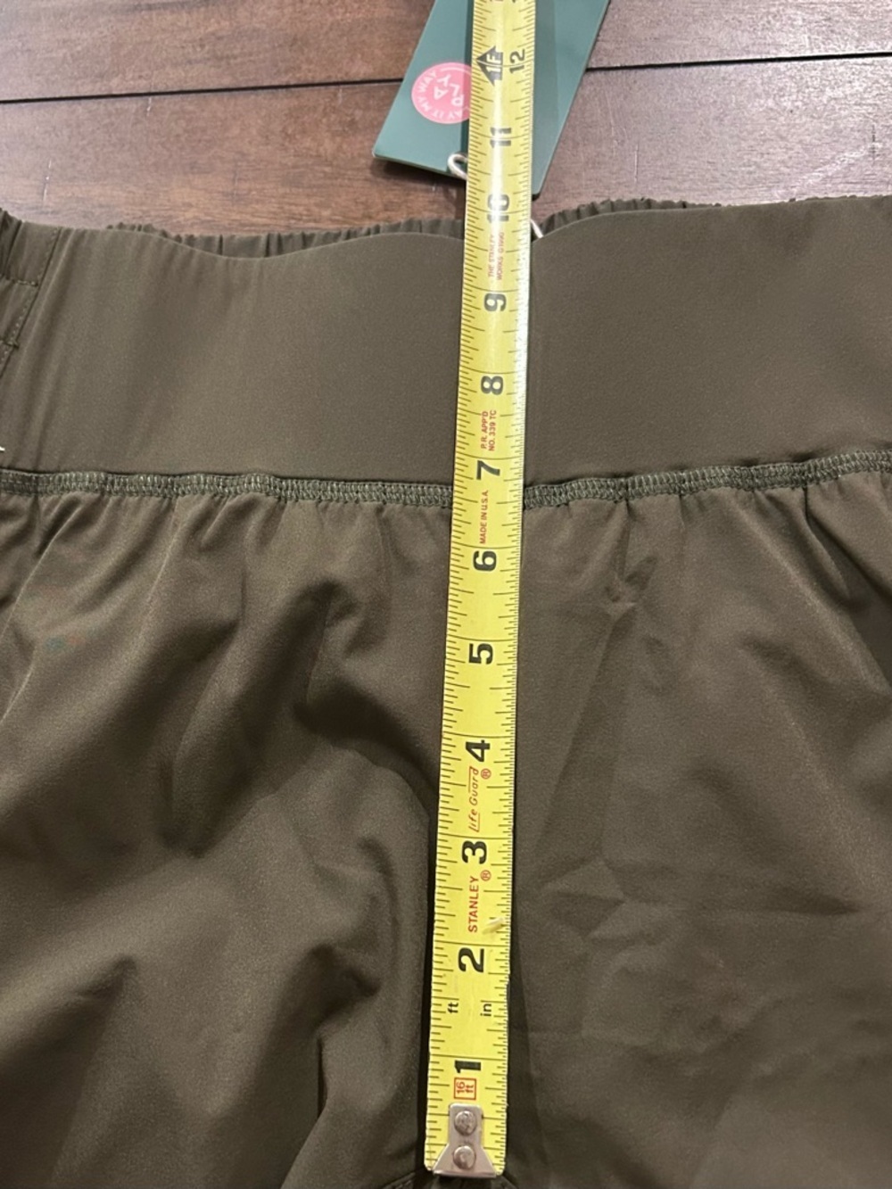 Halara High Waisted Elastic Waistband Hiking Joggers Size XS Green NEW With Tags - Picture 5 of 9